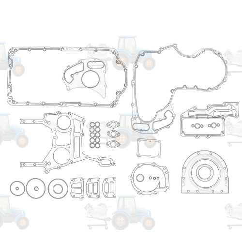 Set garnituri complet, motor OE PERKINS - T403047