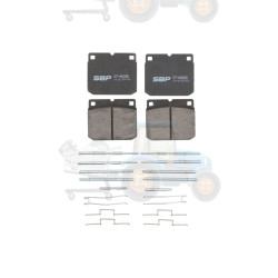 Set placute frana,frana disc SBP - SM1015-Z