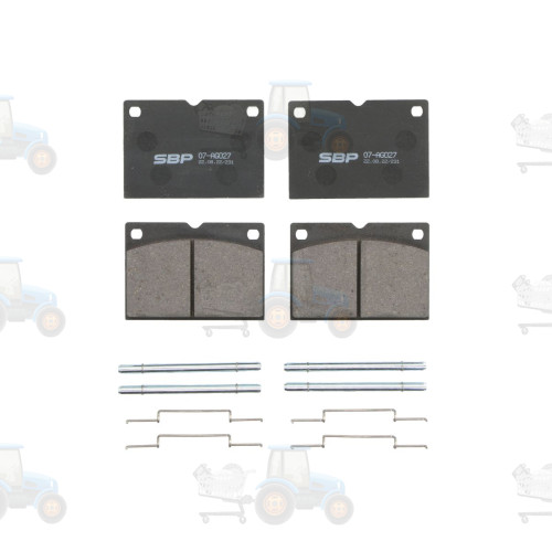 Set placute frana,frana disc SBP - SM1016-Z