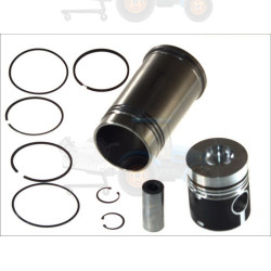 Set raparatii, piston/bucsa cursa cilindru MAHLE - 454 16 90