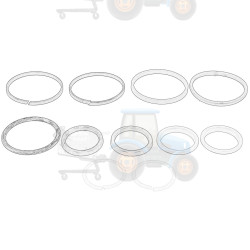 Set reparatie caseta directie OE JOHN DEERE - AL175094