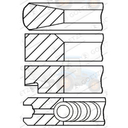 Set segmenti piston GOETZE - 08-171200-10