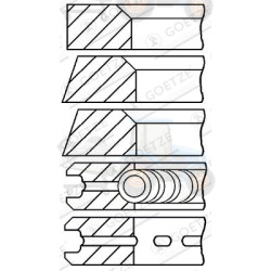 Set segmenti piston GOETZE - 08-325000-00