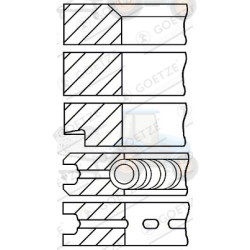 Set segmenti piston GOETZE - 08-392000-10