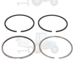 Set segmenti piston MAHLE - 09933N0