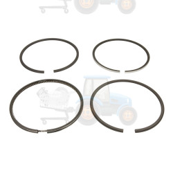 Set segmenti piston KOLBENSCHMIDT - 800013210000