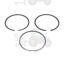 Set segmenti piston KOLBENSCHMIDT - 800108410000