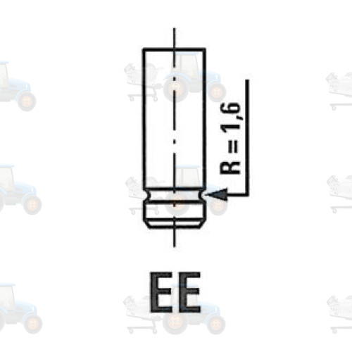 Supapa evacuare FRECCIA - R6307/RCR