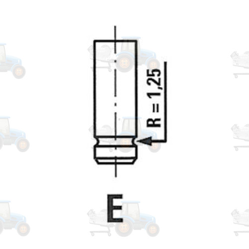 Supapa evacuare FRECCIA - R6783/RCR