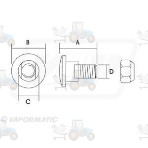 TUZ alte elemente de suspensie VAPORMATIC - VLH4805