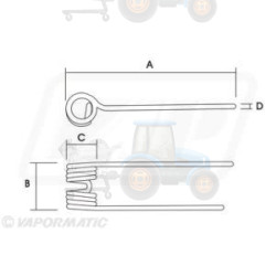 TUZ alte elemente de suspensie VAPORMATIC - VLH7023