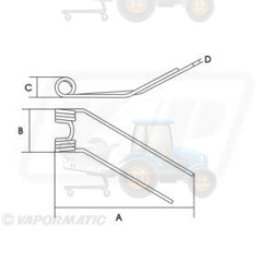 TUZ alte elemente de suspensie VAPORMATIC - VLH7029