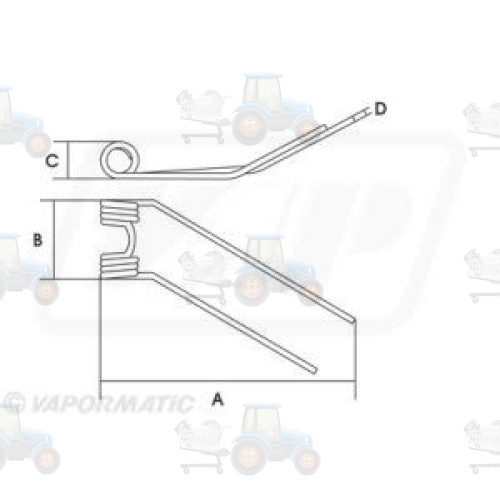 TUZ alte elemente de suspensie VAPORMATIC - VLH7029