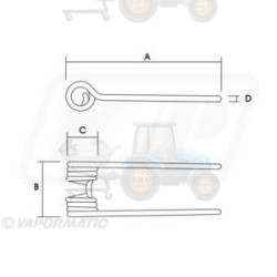 TUZ alte elemente de suspensie VAPORMATIC - VLH7077