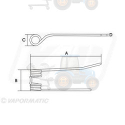 TUZ alte elemente de suspensie VAPORMATIC - VLH7082