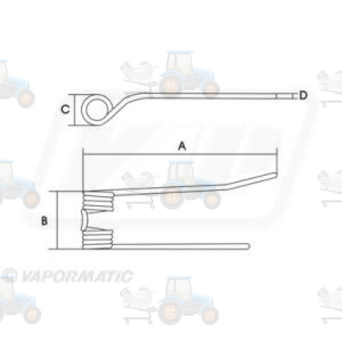 TUZ alte elemente de suspensie VAPORMATIC - VLH7082