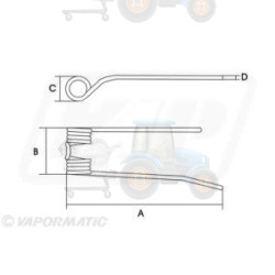 TUZ alte elemente de suspensie VAPORMATIC - VLH7681