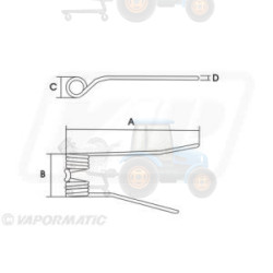 TUZ alte elemente de suspensie VAPORMATIC - VLH7683