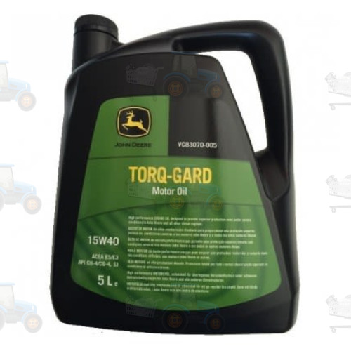 Ulei de motor OE JOHN DEERE - TORQ GARD 15W40 E5. 5L