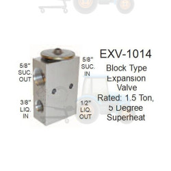 Valva aer conditionat SUNAIR - EXV-1014