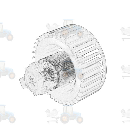 Ventilator, habitaclu OE SDF - 0.900.0035.4